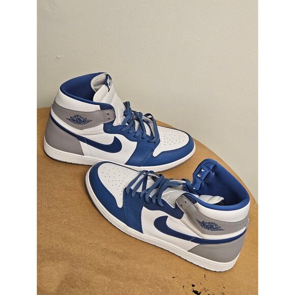 Blue and White Size 18 Jordan Nike Dunks Shoes main image 5